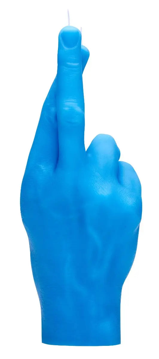 Crossed Fingers Rot von Candle Hand