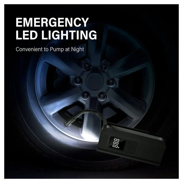 Luftpumpe A12 150PSI Elektrischer Kompressor Tragbar All-In-One Akku von Cycplus