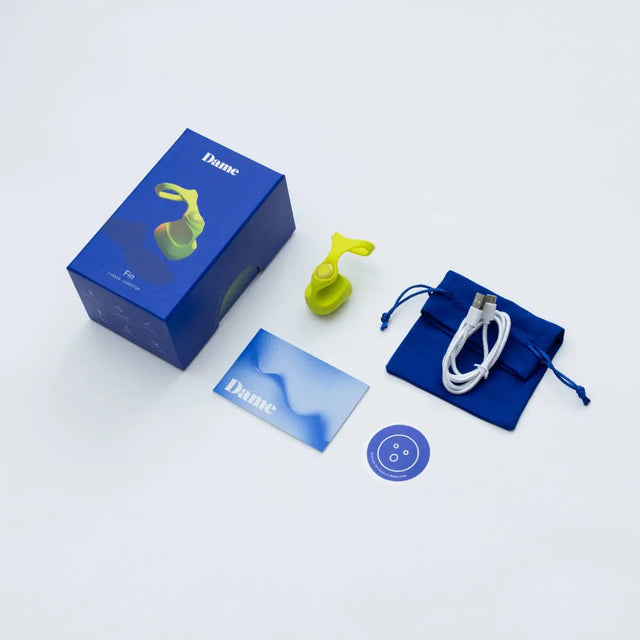 Fin Finger Vibrator Citrus von Dame Products