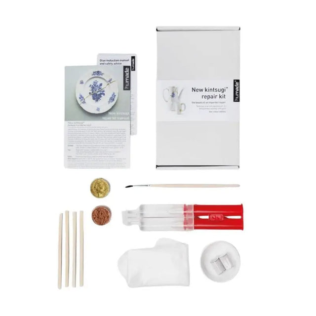 Kintsugi DIY Reparatur Kit Gold & Bronze mit Anleitung von Humade