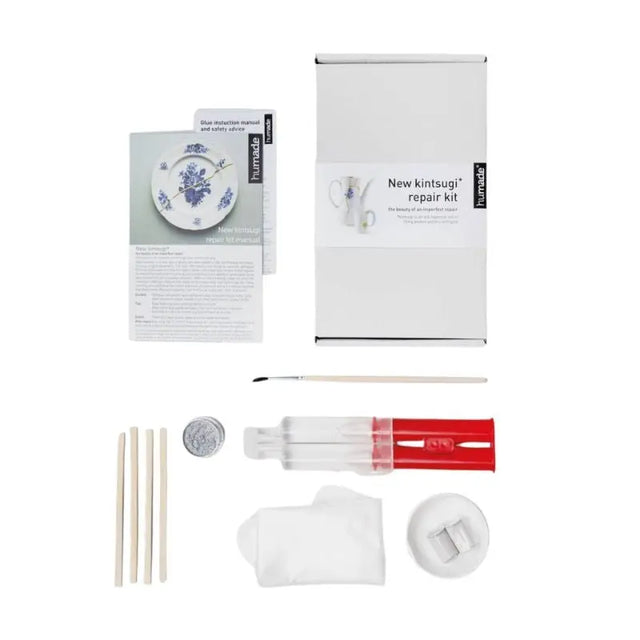Kintsugi DIY Reparatur Kit Silber mit Anleitung von Humade
