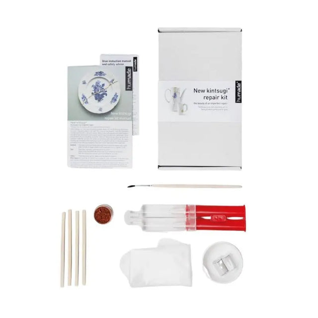 Kintsugi DIY Reparatur Kit Kupfer mit Anleitung von Humade