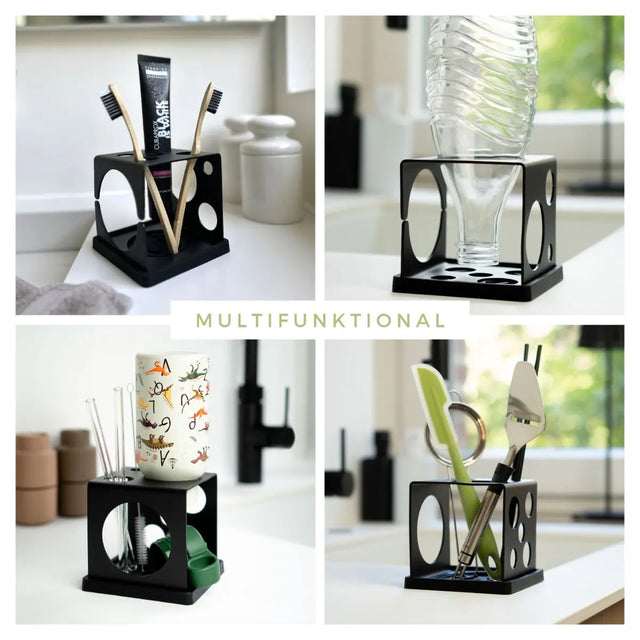 dri.cube Utensilienbehälter schwarz von Sanni Shoo