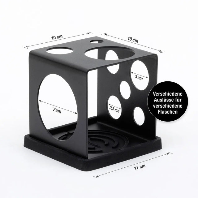 dri.cube Utensilienbehälter schwarz von Sanni Shoo