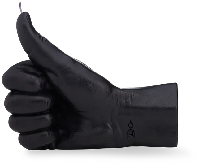 Thumbs Up Schwarz von Candle Hand