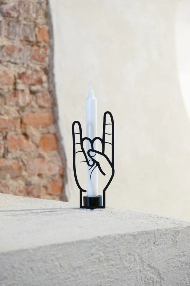 Kerzenständer You Rock von Candle Hand