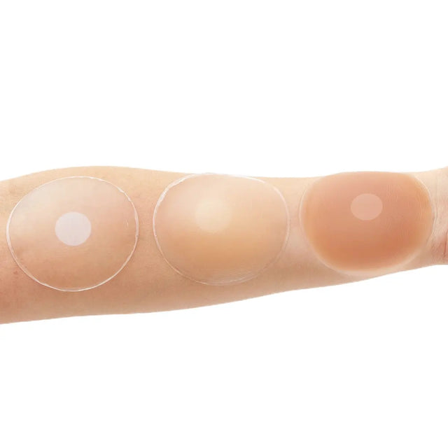 Nippelcover Clear aus Silikon, 1 Paar von Booby Tape