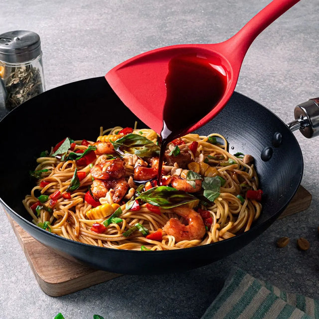 Pfannenwender Wok Silikon Grün von Mastrad