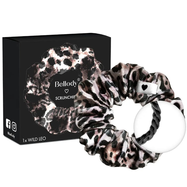 Samt-Scrunchie Leopard von Bellody