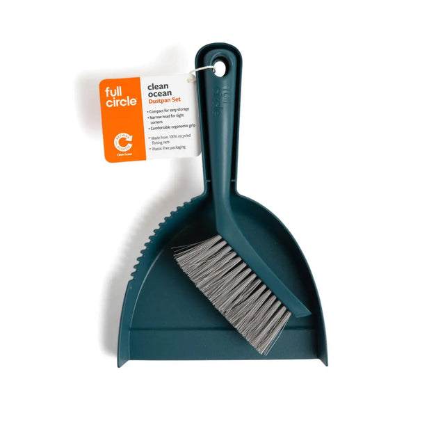 Kehrschaufel-Set Schüfeli & Bäseli Clean Ocean von full circle