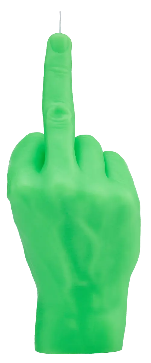 F*ck you neon Grün von Candle Hand