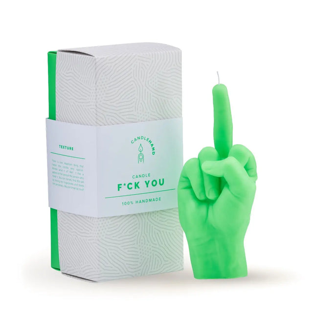 F*ck you neon Grün von Candle Hand