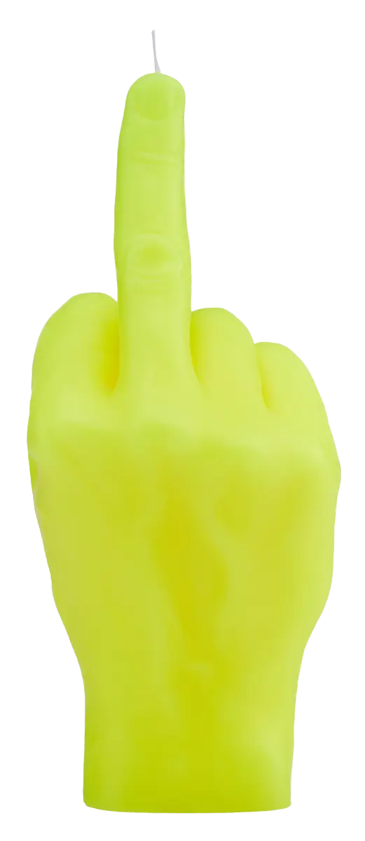 F*ck you neon Grün von Candle Hand