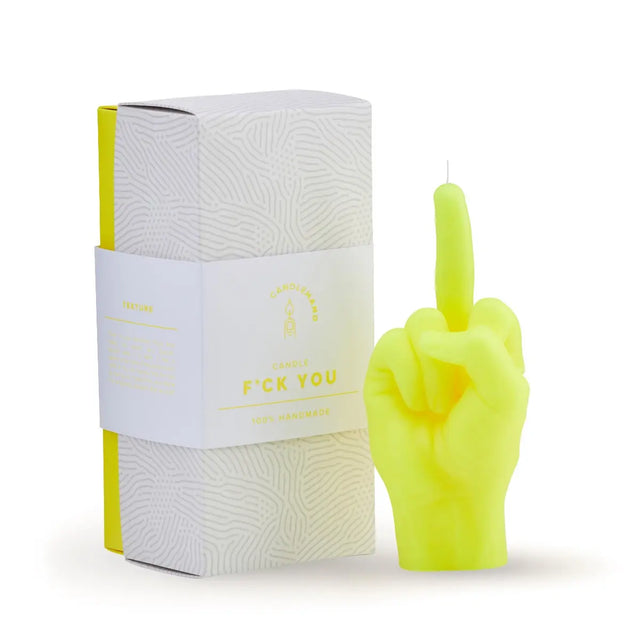 F*ck you neon Grün von Candle Hand
