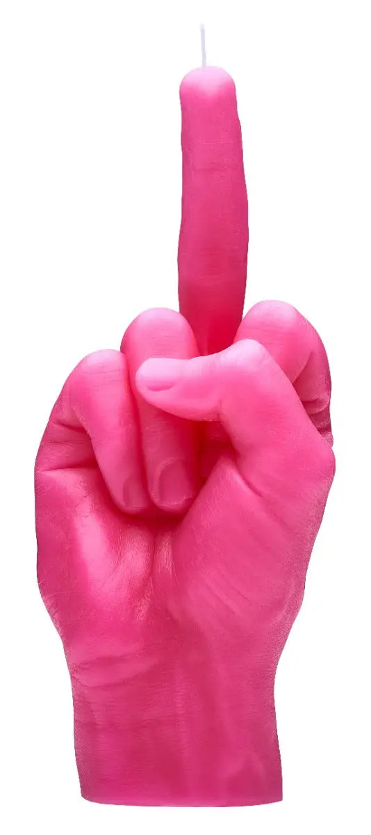 F*ck you Rot von Candle Hand