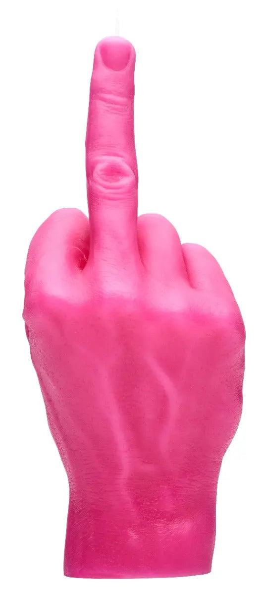 F*ck you Rot von Candle Hand