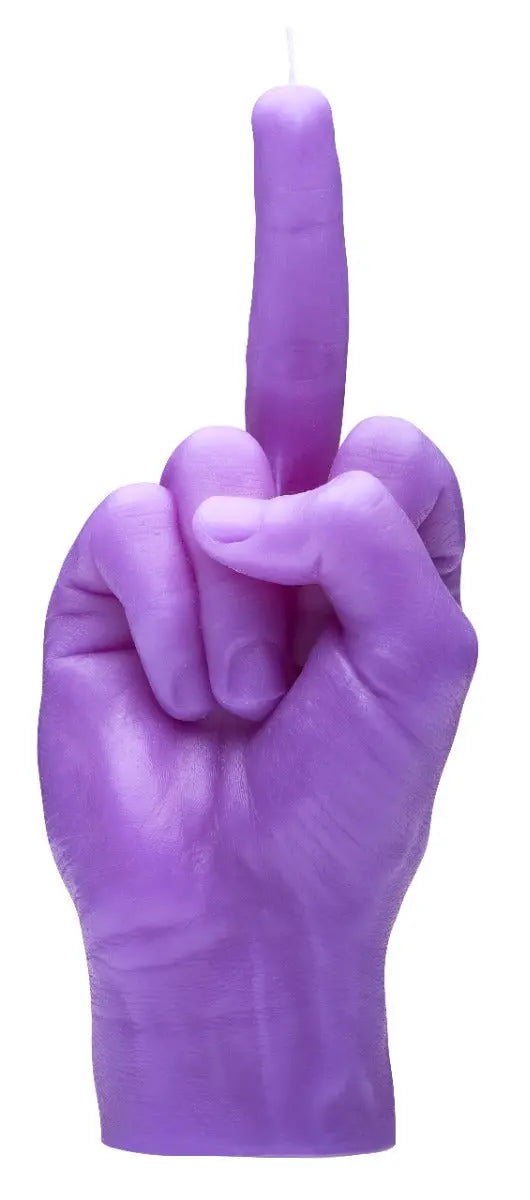 F*ck you Rot von Candle Hand