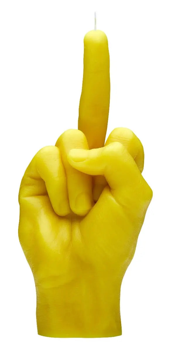 F*ck you Rot von Candle Hand