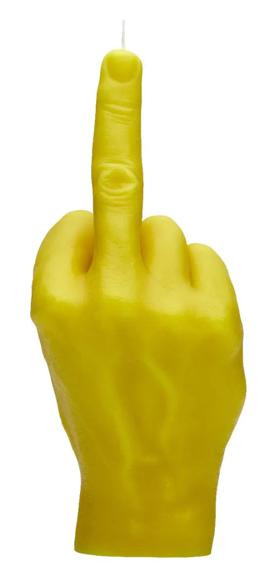 F*ck you Rot von Candle Hand