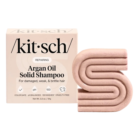 Festes Shampoo Arganöl 91g von Kitsch