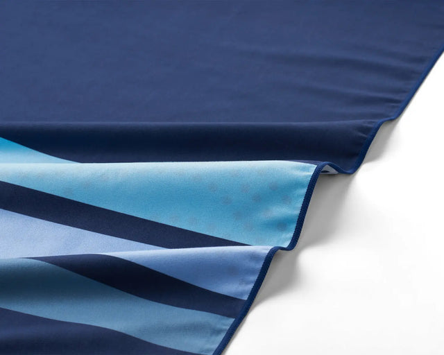 Strandtuch XXL Mikrofaser schnelltrocknendes Badetuch 160x90cm Clean Stripes von Fit-Flip