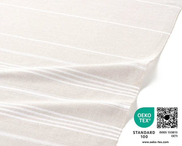 Hamamtuch Baumwolle Recycelt 100x200cm Sand - Sultan von Fit-Flip