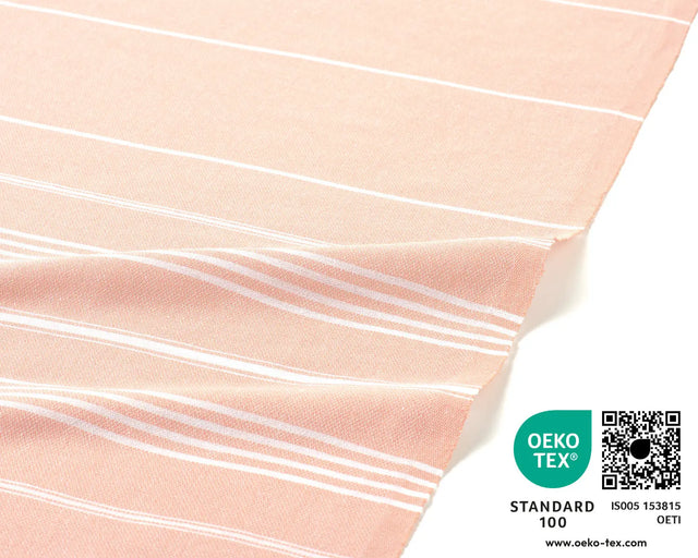 Hamamtuch Baumwolle Recycelt 100x200cm Peach - Sultan von Fit-Flip