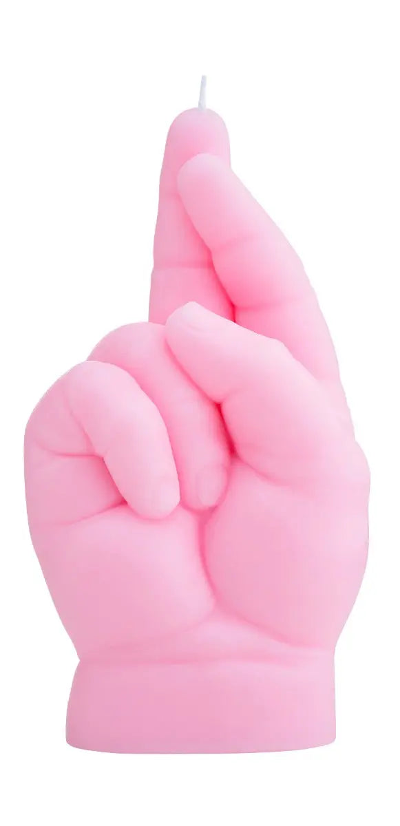 Baby Crossed Fingers Grün von Candle Hand
