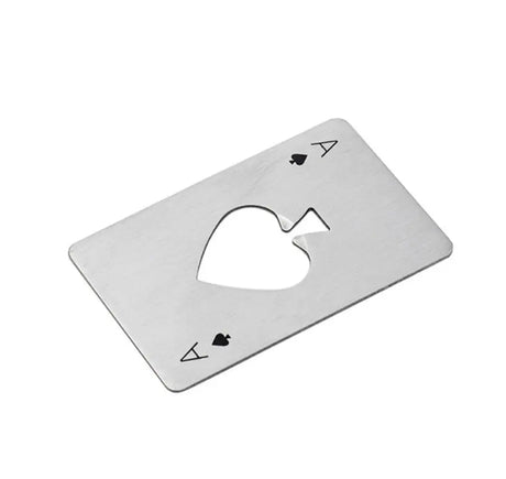 Flaschenöffner in Pokerkartenform von Homerely