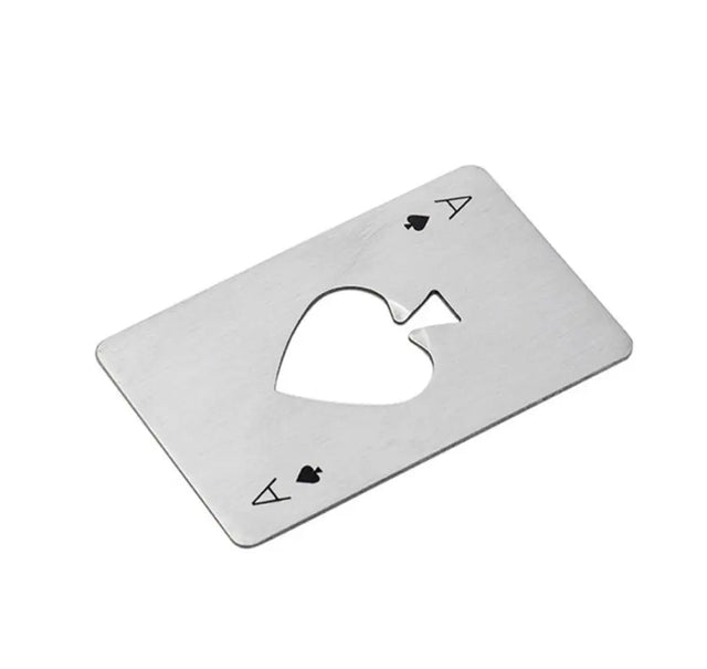 Flaschenöffner in Pokerkartenform von Homerely