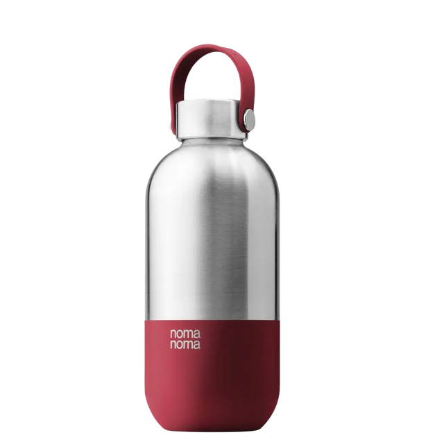 Trinkflasche Edelstahl auslaufsicher 750ml Grenadine Red von noma noma