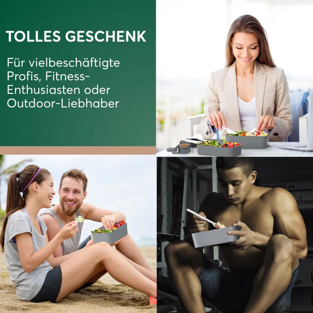 Nestable L Carbon Gray Nestable von Umami