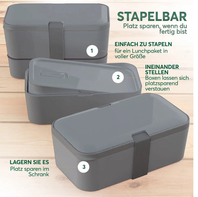 Nestable L Carbon Gray Nestable von Umami