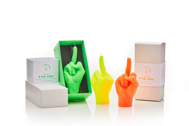 F*ck you neon Grün von Candle Hand