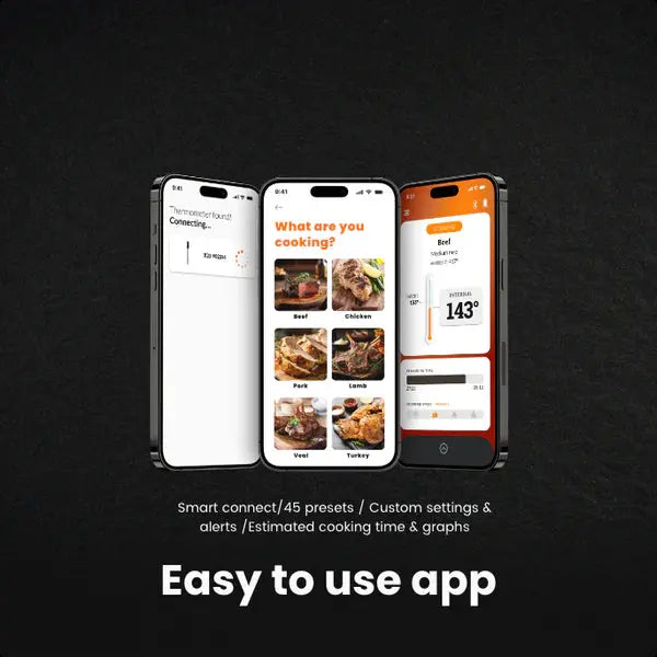 Meat it plus 2.0 Bluetooth Grillthermometer von Mastrad