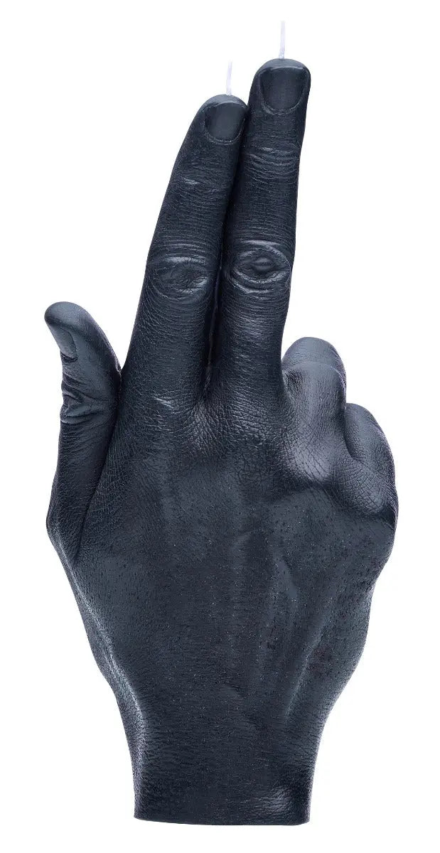 Gun fingers Rot von Candle Hand