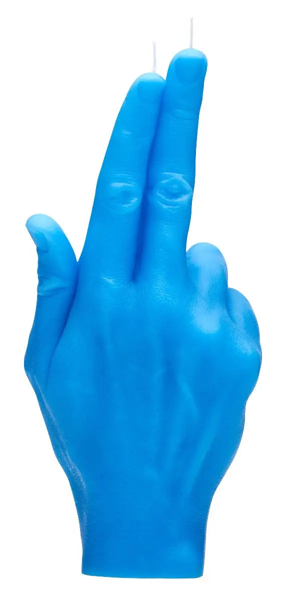 Gun fingers Rot von Candle Hand