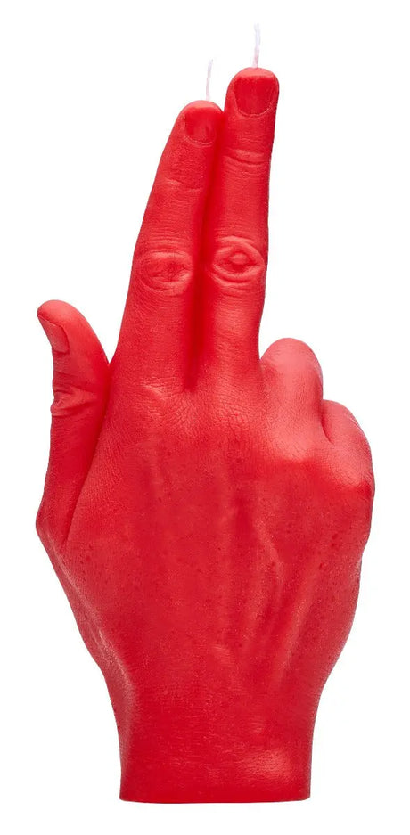 Gun fingers Rot von Candle Hand