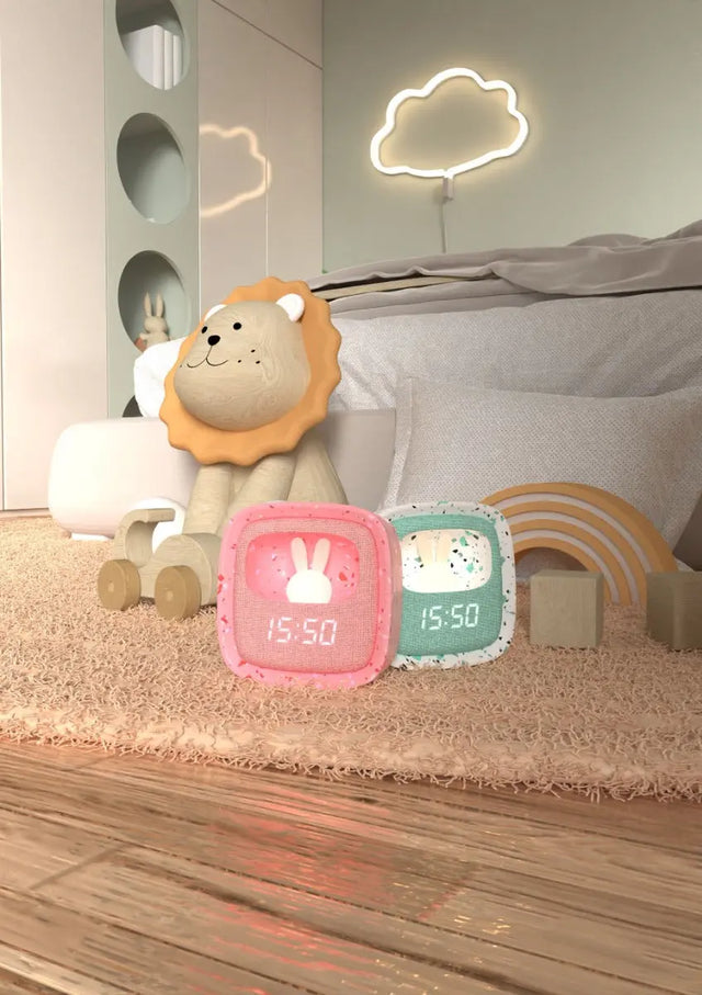 Wecker Billy mit Licht Marshmallow von MOB