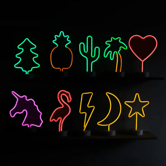 Neonlampe Palme von Happy Lamp