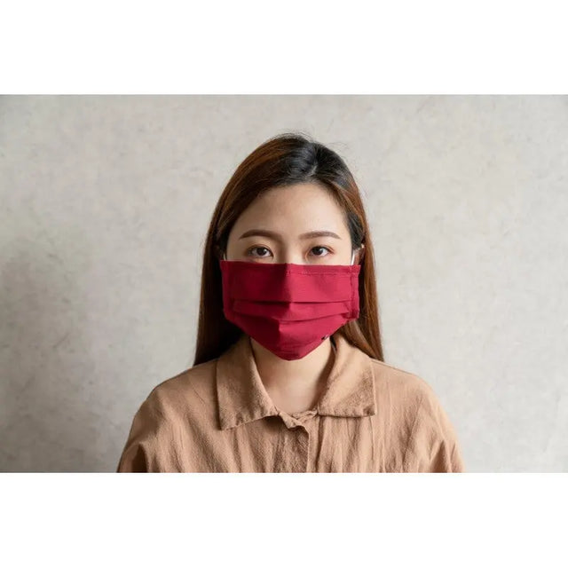 HEIQ Viroblock Textilmaske Rot von Nuts