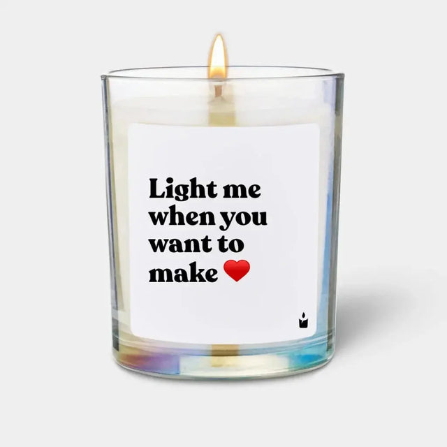 Duftkerze Rainbow Flowery Light me when you want to make love von ChattyCandles