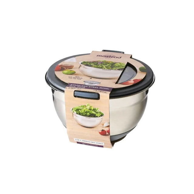 Rührschüssel mit Spritzschutzdeckel 16cm von Mastrad