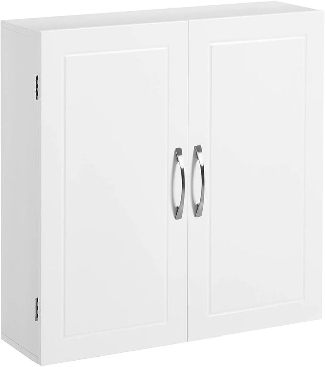 Badezimmerschrank wandmontiert verstellbar wolkenweiss von guteszeug.ch