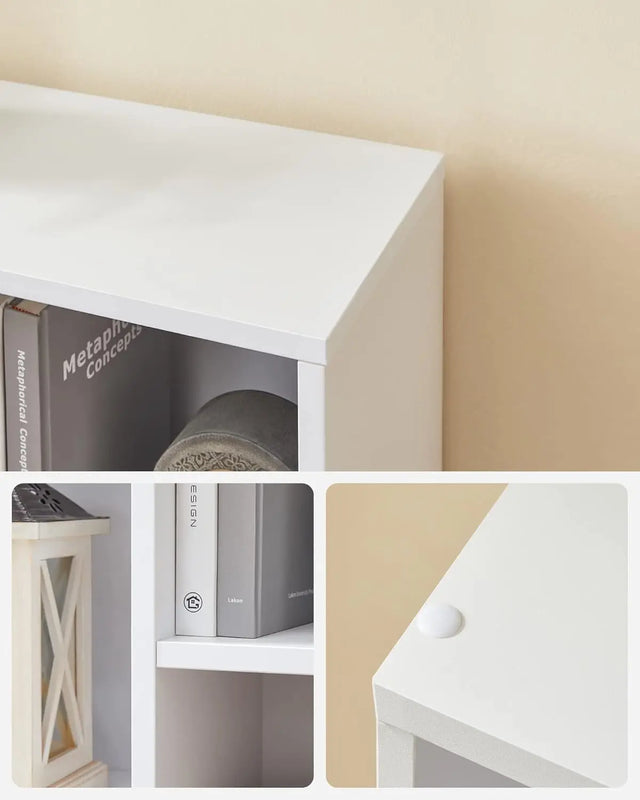 Bücherregal mit 5 Fächern Weiss von Songmics