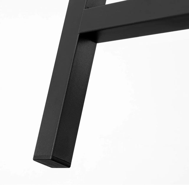 Barhocker Set Vintagebraun-Schwarz 2er Pack von Songmics