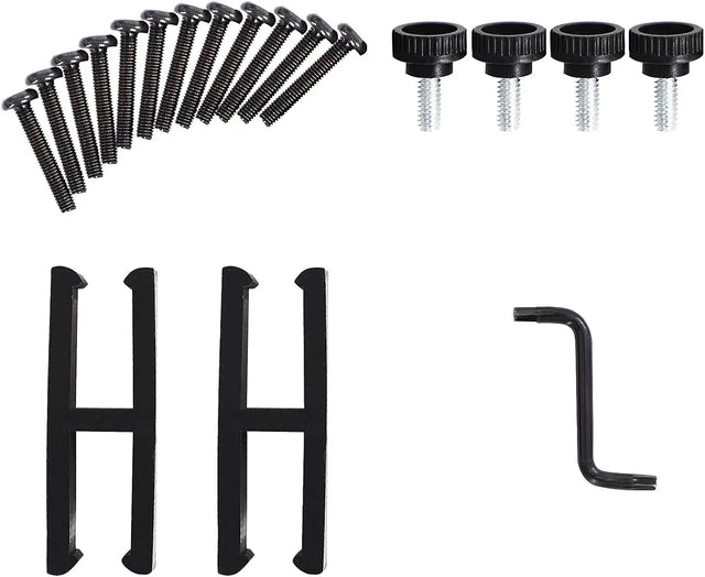 Schuhregal Metall 3 Ebenen Schwarz von Songmics