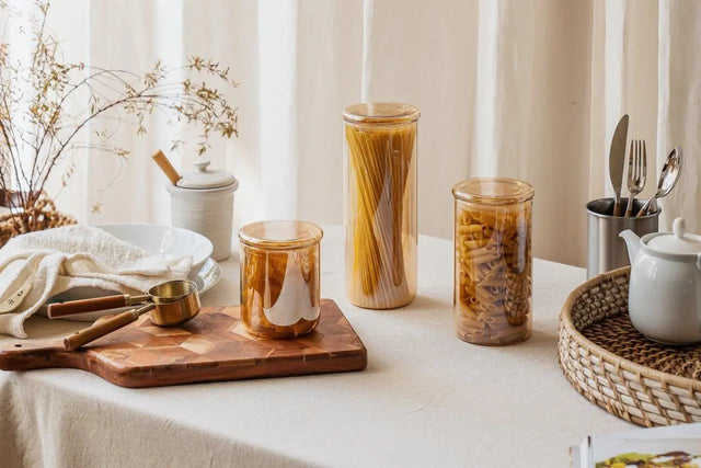 Vorratsdose Glas gold 500 ml von Nuts