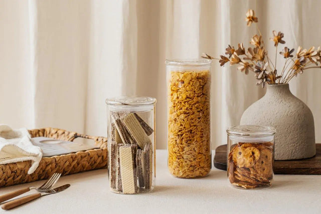 Vorratsdose Glas transparent 500 ml von Nuts