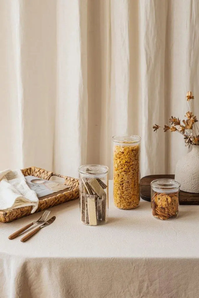 Vorratsdose Glas transparent 500 ml von Nuts